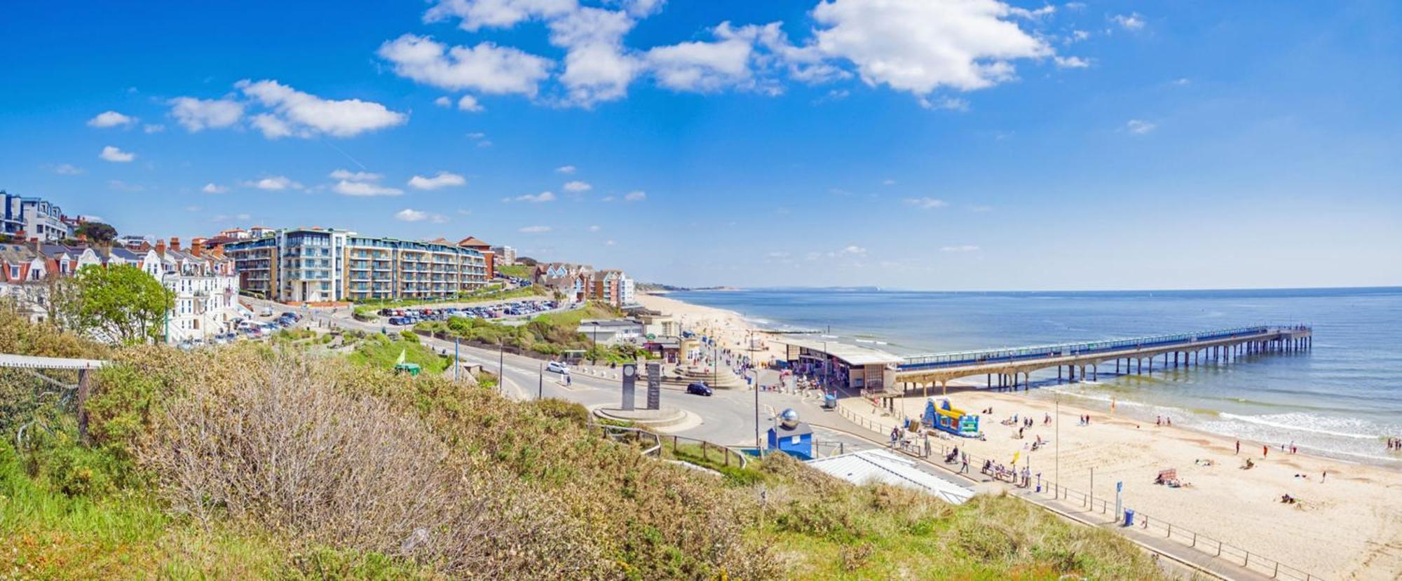 Bournecoast - Clifftop Apartment With Garden -Fm827 Bournemouth Exterior photo